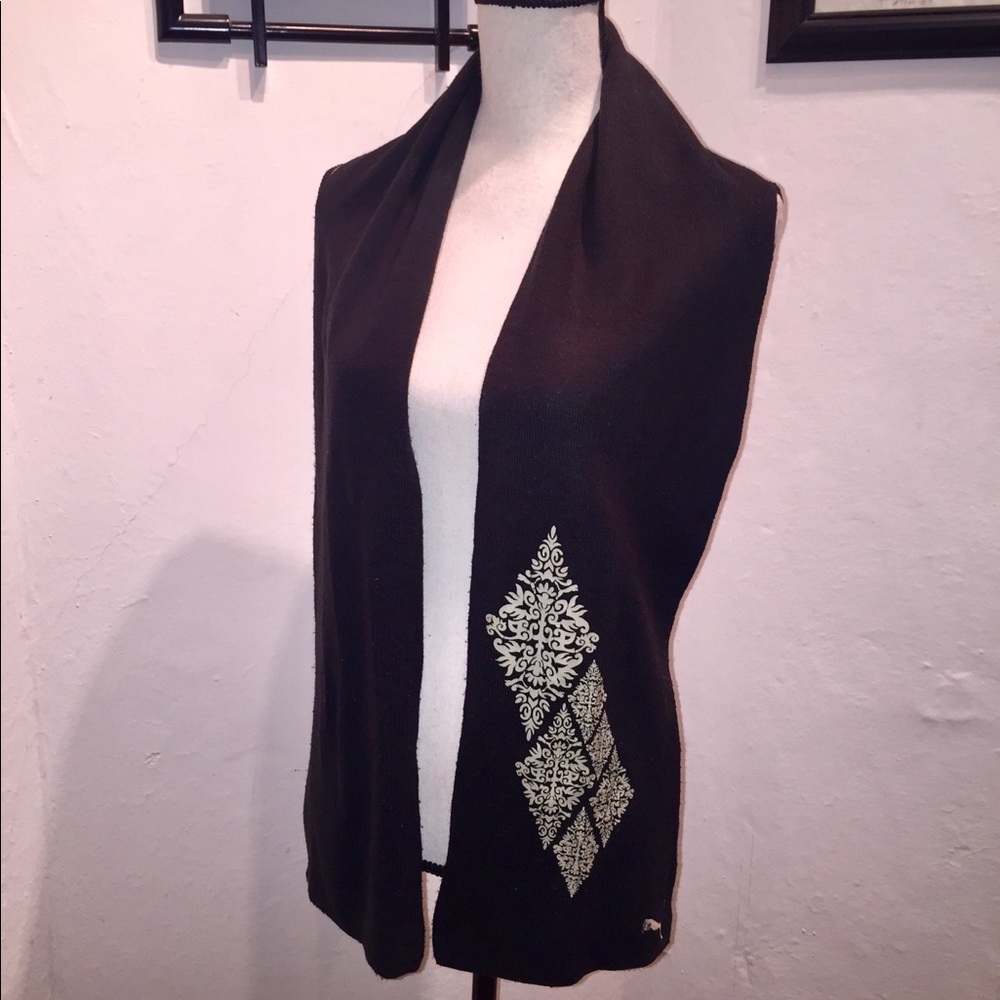Puma black scarf